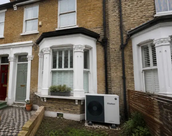 Essex Vaillant air source Heat Pump installation