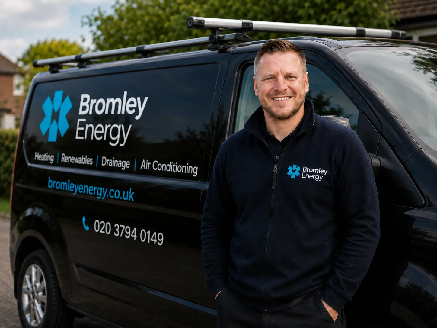 Engineer Mickey with the VAN