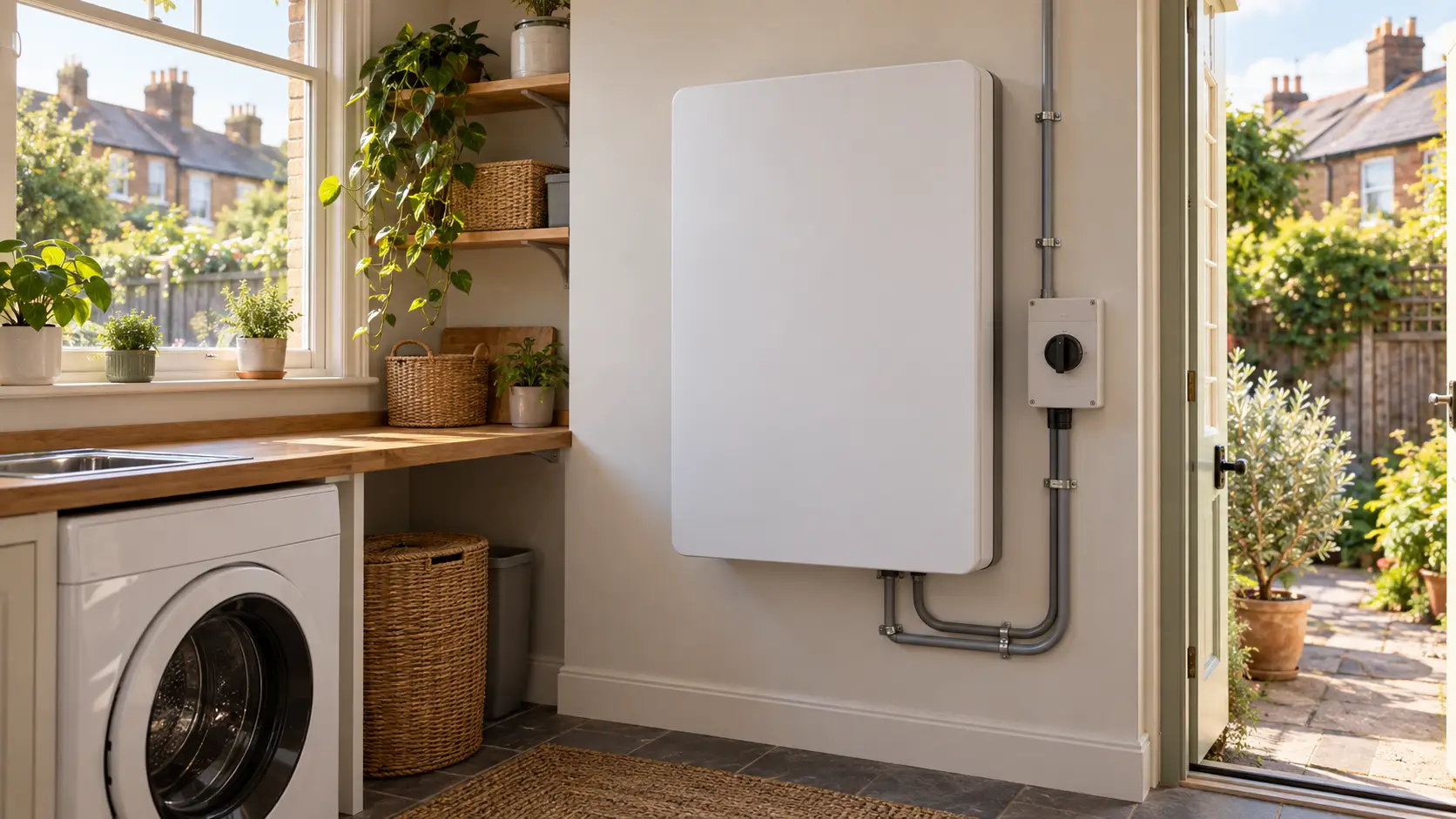 home battery in a South East London